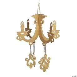 Best deal ๐ 12" Gold Glitter Chandelier ๐
