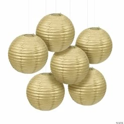 Best Sale 🤩 12" Solid Color Paper Lanterns - 6 Pc. 😉