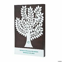 Best Sale 🛒 Personalized Wishing Tree Wedding Guest Sign ✨