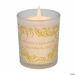 Best Pirce 😍 Personalized Fairy Tale Wedding Votive Candle Holders - 12 Pc. 😉