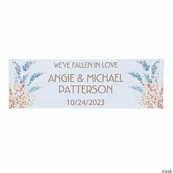 Discount 💯 Sweet Fall Wedding Custom Banner - Small ❤️