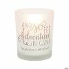Cheap 💯 Personalized Adventure Wedding Votive Candle Holders - 12 Pc. 👍