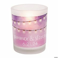 Best deal 💯 Personalized Hanging Lights Votive Candle Holders - 12 Pc. 👏