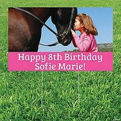 Outlet 👏 Large Custom Photo Yard Sign 🎉