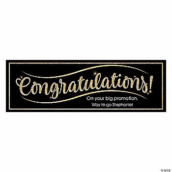 Wholesale π Congratulations Custom Banner - Large π― 1 Wholesale π Congratulations Custom Banner - Large π―