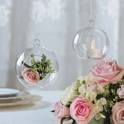 Best Sale 😀 3" Small Round Hanging Globes - 12 Pc. 😍 -Outlet Engagement Party Decorations Store 3 small round hanging globes 12 pc 13745612 a02