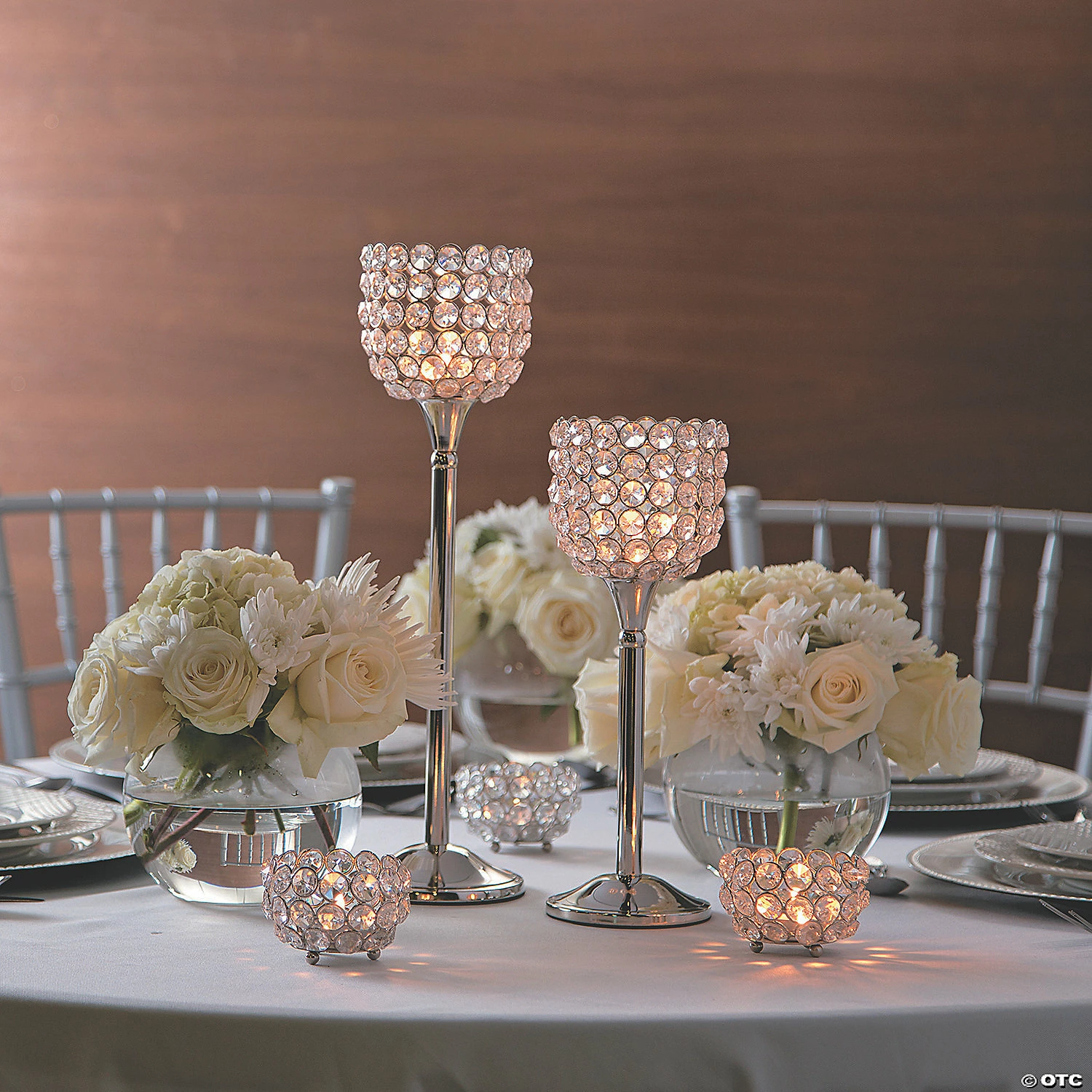 Discount ๐ฅฐ Acrylic Crystal Bead Pedestal Candle Holders - 2 Pc. ๐ฅ 2 Discount ๐ฅฐ Acrylic Crystal Bead Pedestal Candle Holders - 2 Pc. ๐ฅ - Image 2