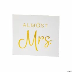 Brand new 😉 Almost Mrs. Table Sign with Easel ⭐