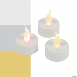 Buy ❤️ Battery-Operated Tea Light Candles - 12 Pc. ✨