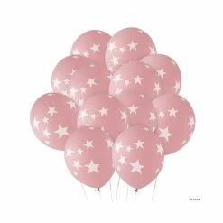 Buy 💯 Bulk White Stars 11" Latex Balloons - 144 Pc. 👏