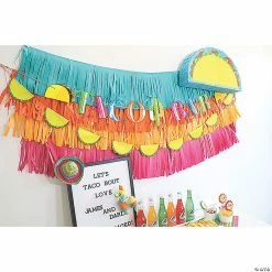 Brand new 💯 Fiesta Fringe Garland - 4 Pc. 🤩 -Outlet Engagement Party Decorations Store fiesta fringe garland 4 pc 13639012 a04