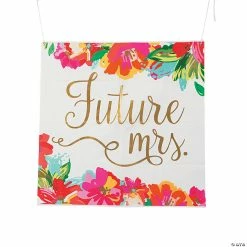 Best Sale 👍 Future Mrs. Bright Floral Banner 👏