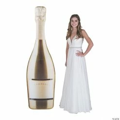 Best reviews of ๐ Giant Champagne Bottle Cardboard Stand-Up โจ