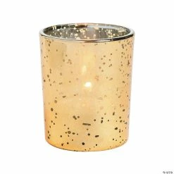 Flash Sale β Mercury Glass Votive Candle Holders - 12 Pc. π