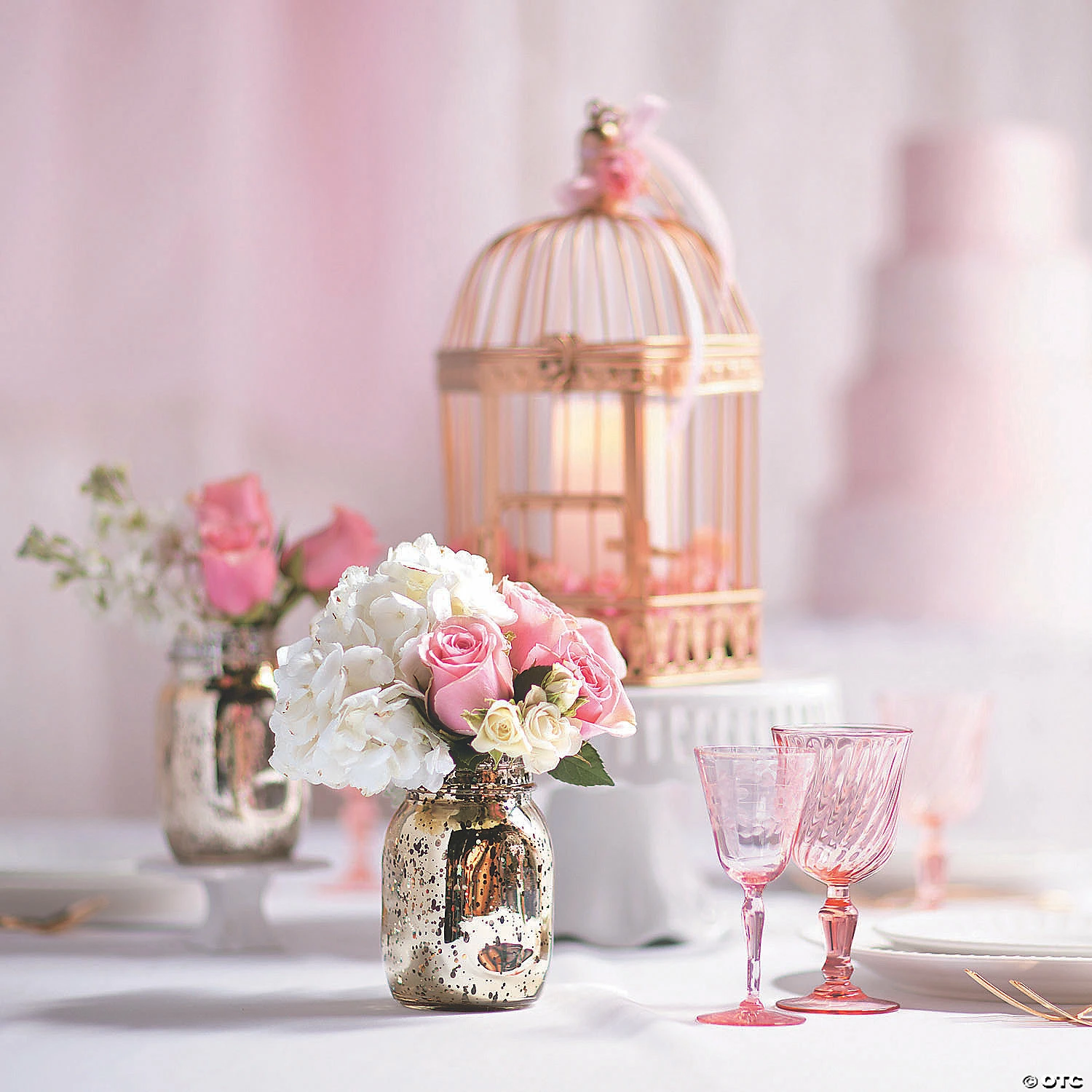 New 👏 Gold Mercury Mason Jars - 12 Pc. 🎉 3 New 👏 Gold Mercury Mason Jars - 12 Pc. 🎉 - Image 3