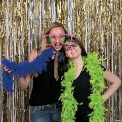 Hot Sale π Large Metallic Fringe Backdrop Curtains π 7 Hot Sale π Large Metallic Fringe Backdrop Curtains π -Outlet Engagement Party Decorations Store large gold metallic fringe backdrop curtain3 6195 a02