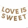 Brand new 🎁 Love Is Sweet Kraft Paper Garland - 2 Pc. ⭐