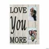 Best Sale ⭐ Love You More Sign Picture Frame 👍