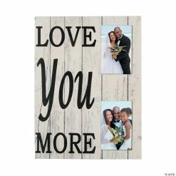 Best Sale ⭐ Love You More Sign Picture Frame 👍