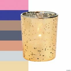 Discount ✨ Mercury Glass Votive Candle Holders - 12 Pc. ❤️