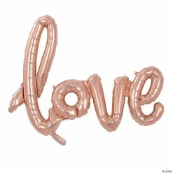 New ⭐ Rose Gold 40" Mylar Love Balloon 😉