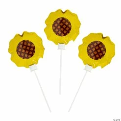 Discount 🎉 Self-Inflating Sunflower Mylar Balloons - 6 Pc. 🎁