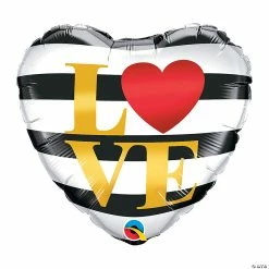 Best reviews of 🤩 Striped Love Heart-Shaped 18" Mylar Balloon 💯