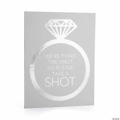 Coupon ❤️ Take a Shot Iridescent Wedding Sign 🛒