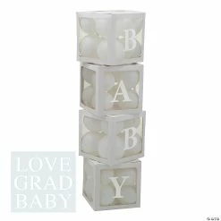 Top 10 🧨 Balloon Block Boxes Kit - 87 Pc. ✨ -Outlet Engagement Party Decorations Store white balloon block boxes kit 87 pc 13993240 a02